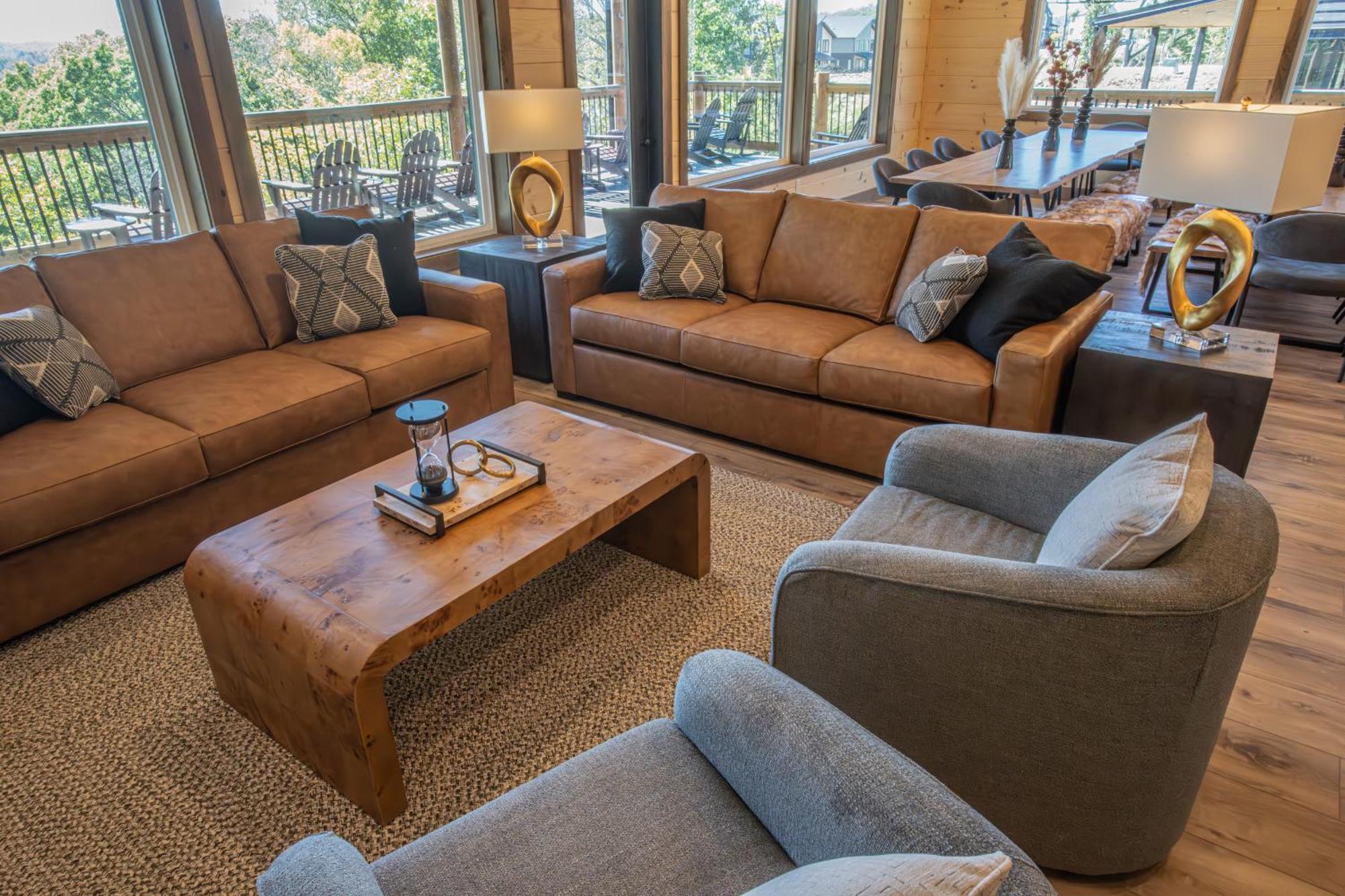 Luxury 12-Bedroom Cabin With Indoor Pool, Hot Tub & Movie Theater, Sleeps 36 Sevierville Εξωτερικό φωτογραφία